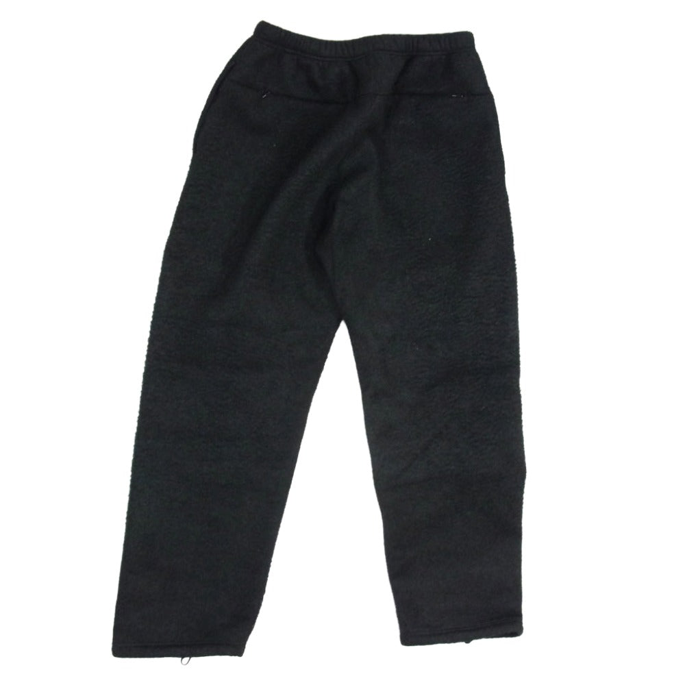 blurhms ブラームス BHS23F022 Pe Silk Fleece Pants ポリエステル シルク フリース パンツ ブラック系 2【中古】