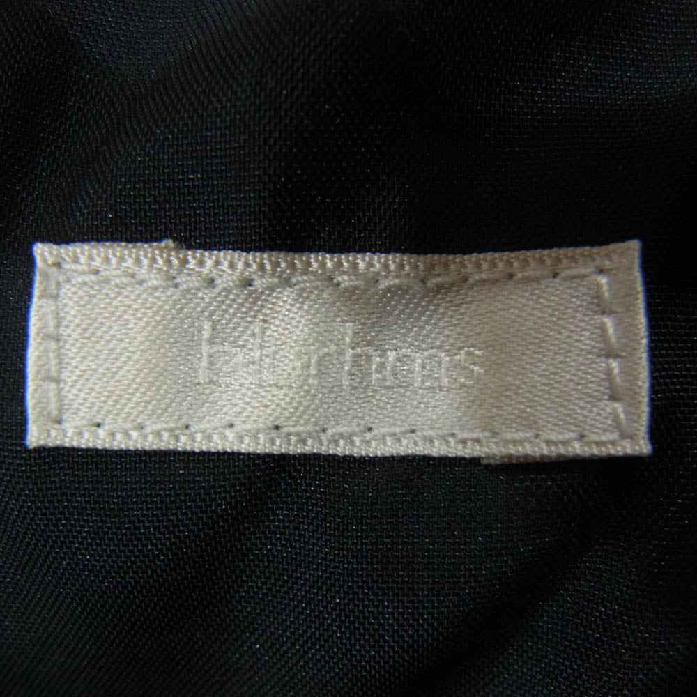 blurhms ブラームス BHS23F022 Pe Silk Fleece Pants ポリエステル シルク フリース パンツ ブラック系 2【中古】