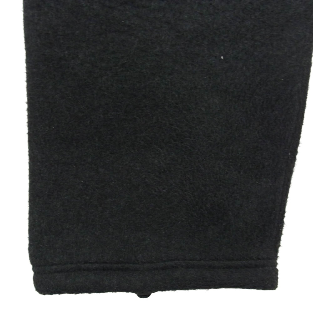 blurhms ブラームス BHS23F022 Pe Silk Fleece Pants ポリエステル シルク フリース パンツ ブラック系 2【中古】