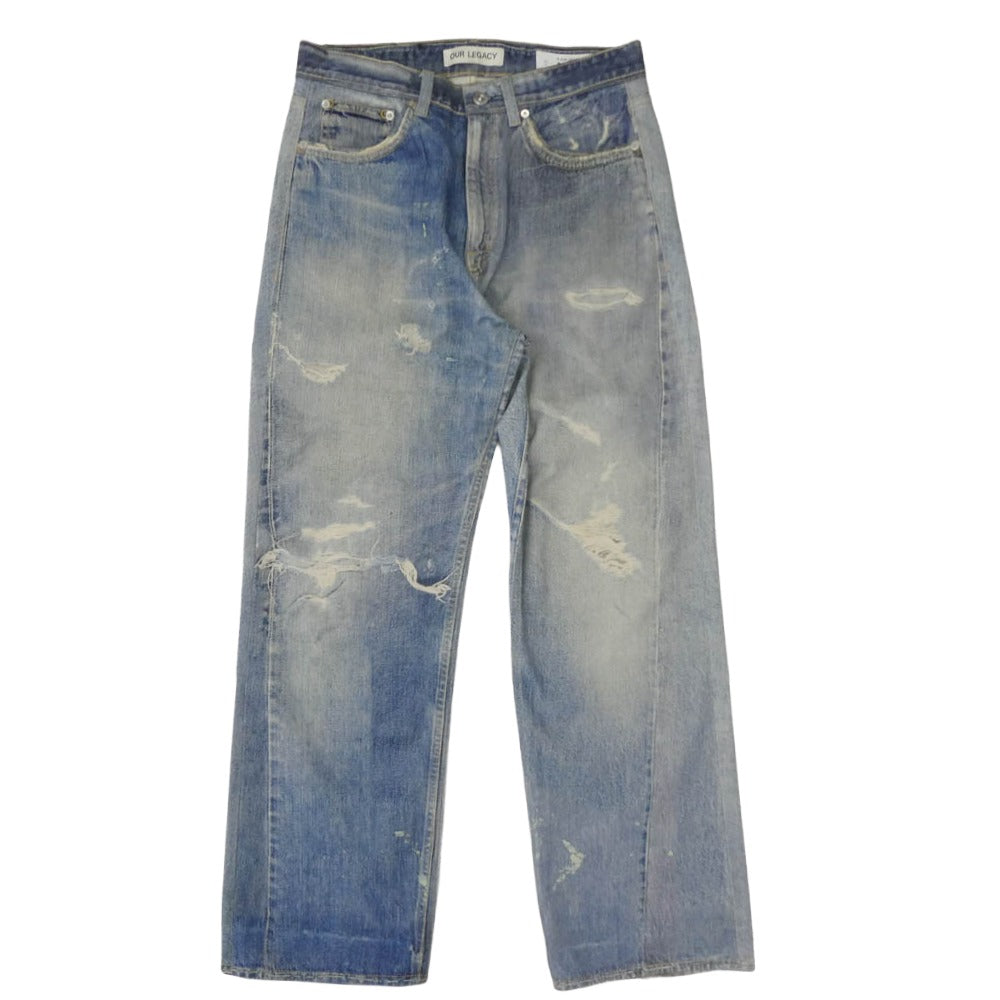 アワーレガシー M4205TDD THIRD CUT Digital Denim Print サード カット デジタル デニム パンツ ジーンズ インディゴブルー系 30【中古】