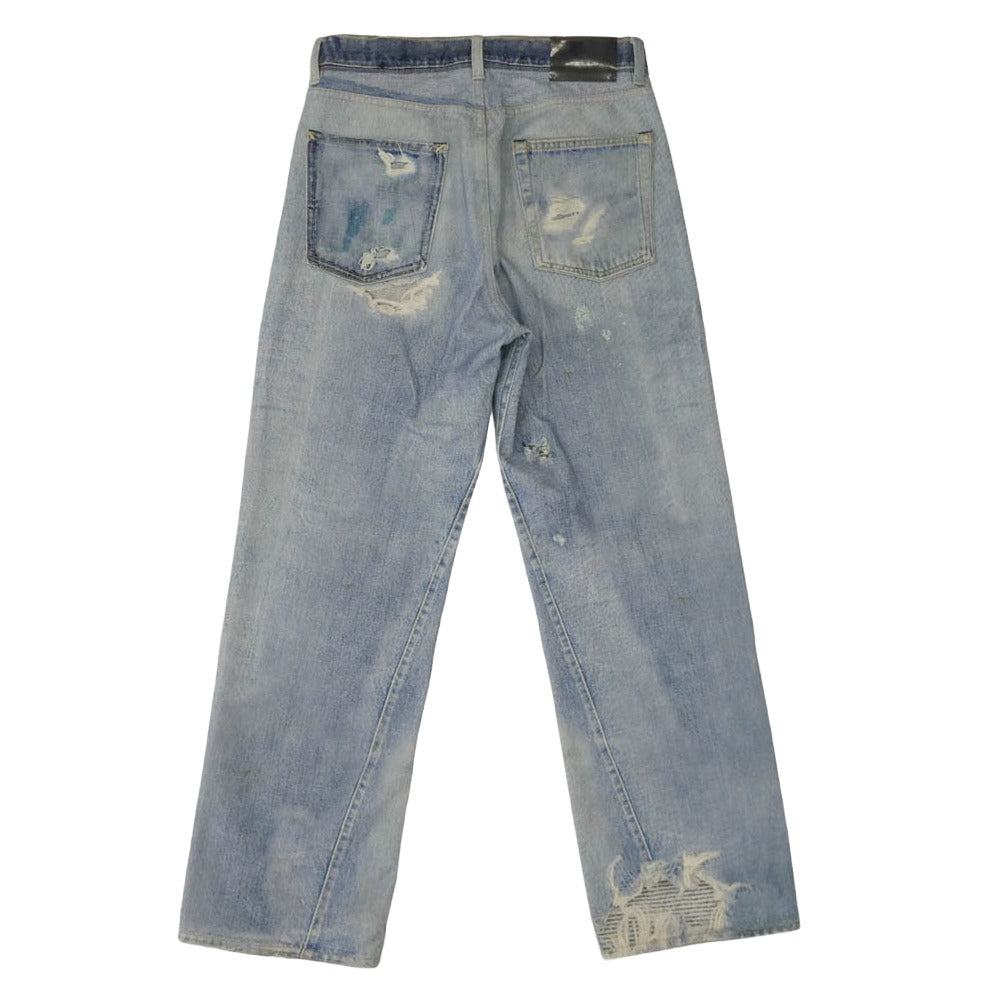 アワーレガシー M4205TDD THIRD CUT Digital Denim Print サード カット デジタル デニム パンツ ジーンズ インディゴブルー系 30【中古】