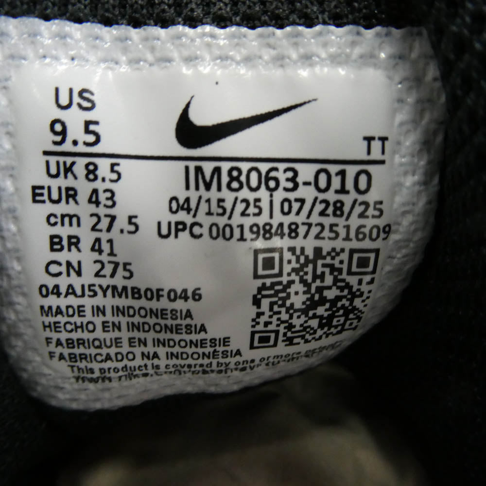 NIKE ナイキ IM8063-010 Air Max 95 OG Big Bubble HRJK エアマックス95 OG ビッグバブル スニーカー ブラック系 27.5cm【新古品】【未使用】【中古】