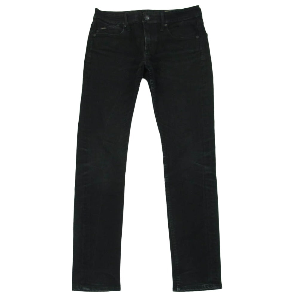YANUK ヤヌーク 57203018 NEIL ストレッチ タイトスリム シルエット デニム パンツ 日本製 ブラック系 BLK 30【中古】