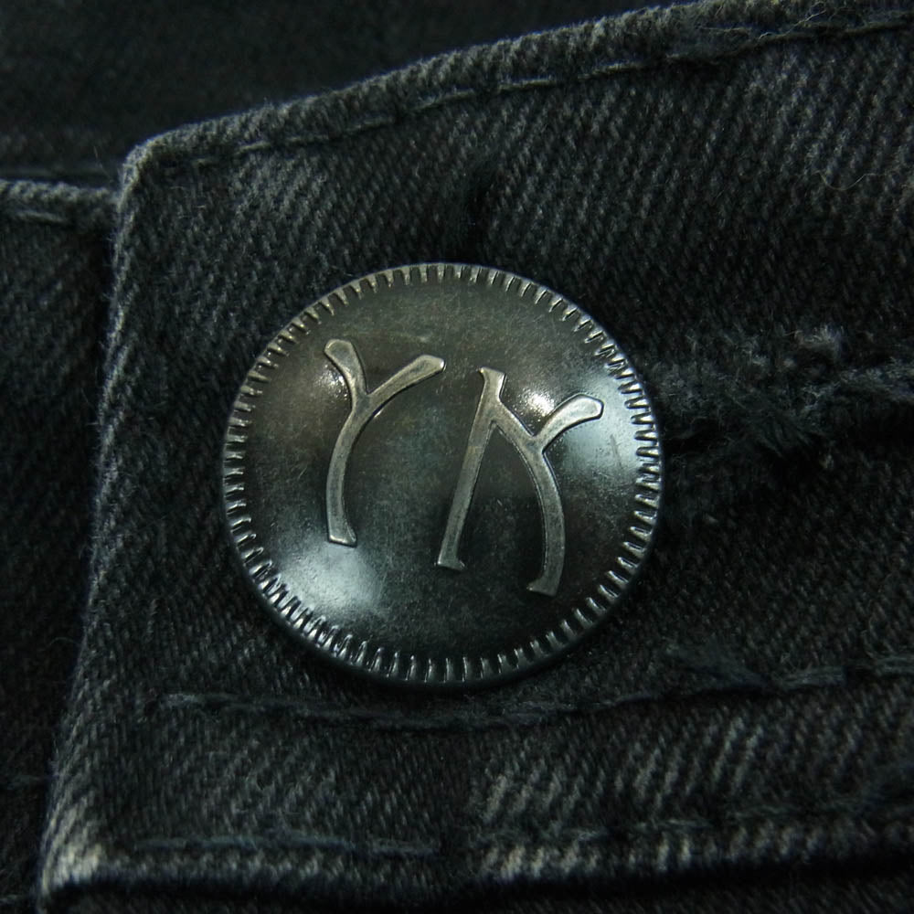 YANUK ヤヌーク 57203018 NEIL ストレッチ タイトスリム シルエット デニム パンツ 日本製 ブラック系 BLK 30【中古】