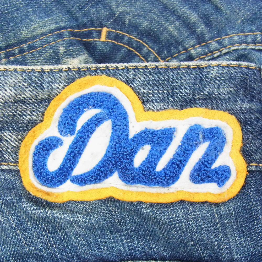 DSQUARED2 ディースクエアード 15SS S71LA0915 COOL GUY JEAN クールガイ ジーンズ ダメージ加工 ボタンフライ ワッペン デニム パンツ インディゴブルー系 46【中古】