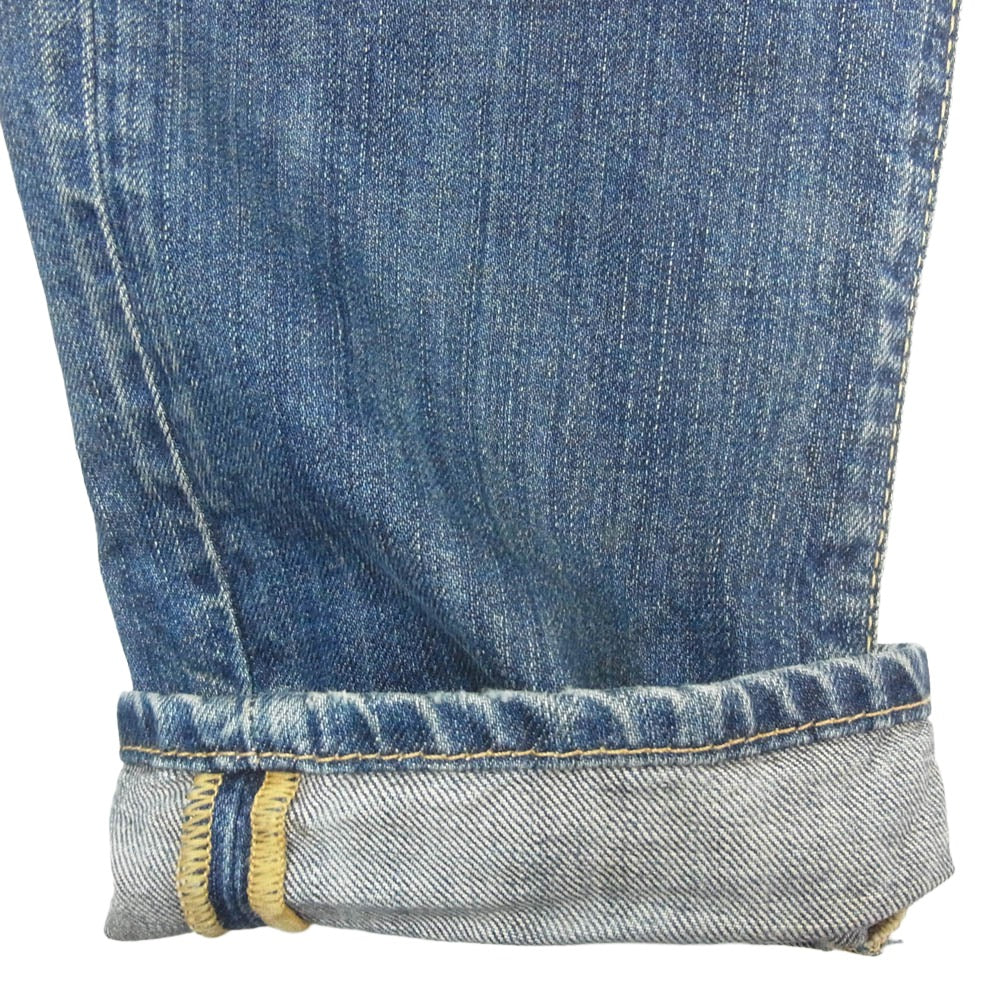 DSQUARED2 ディースクエアード 15SS S71LA0915 COOL GUY JEAN クールガイ ジーンズ ダメージ加工 ボタンフライ ワッペン デニム パンツ インディゴブルー系 46【中古】
