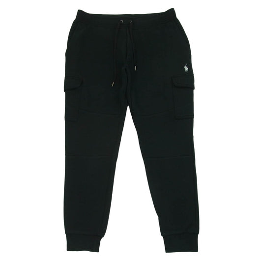 POLO RALPH LAUREN ポロ・ラルフローレン ダブルニット カーゴ ジョガー パンツ ポニーロゴ スウェット ブラック系 S【中古】