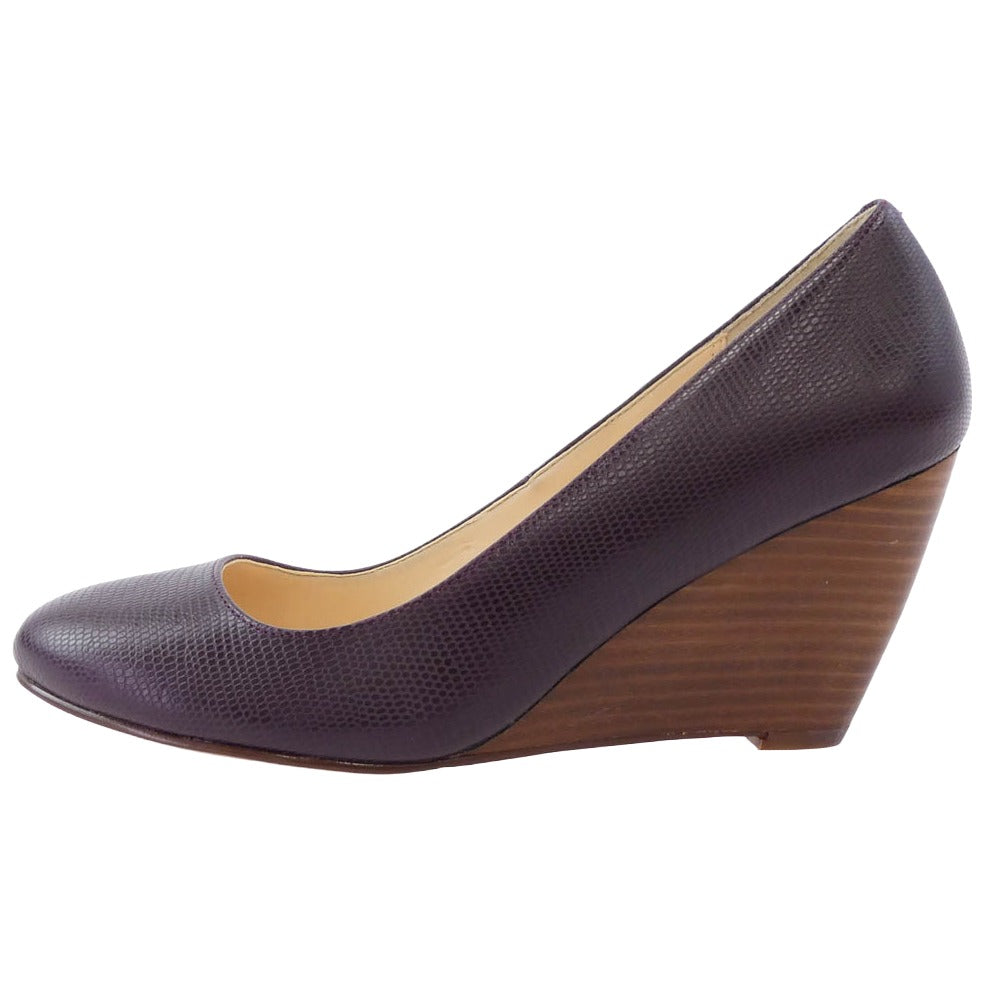COLE HAAN コールハーン D41841 LAINEY WDG 75 2 パンプス パープル パープル系 6.5【中古】