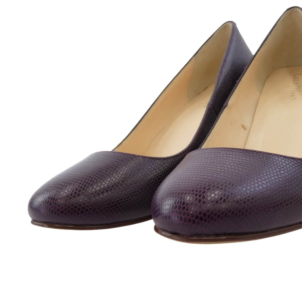 COLE HAAN コールハーン D41841 LAINEY WDG 75 2 パンプス パープル パープル系 6.5【中古】