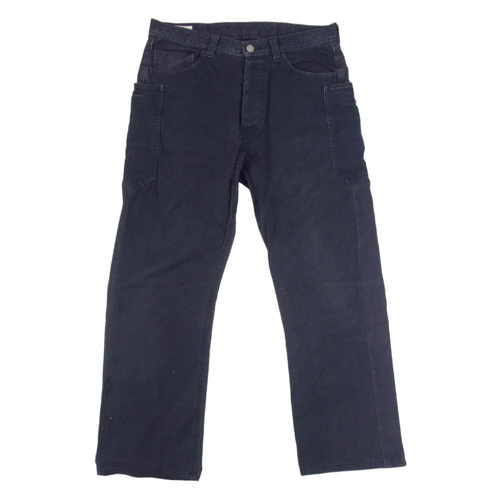 SASAFRAS ササフラス FALL LEAF PANTS デニム パンツ ネイビー系 M【中古】