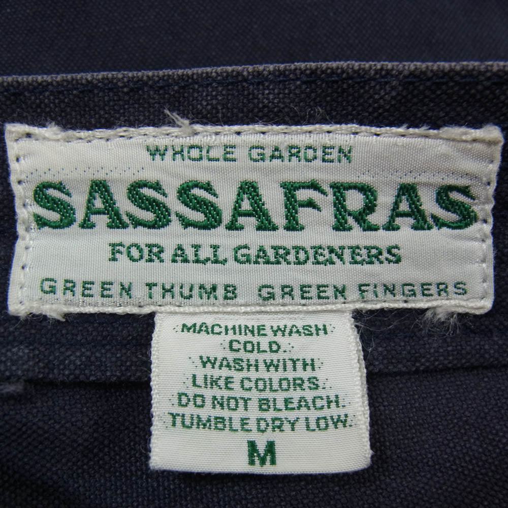 SASAFRAS ササフラス FALL LEAF PANTS デニム パンツ ネイビー系 M【中古】