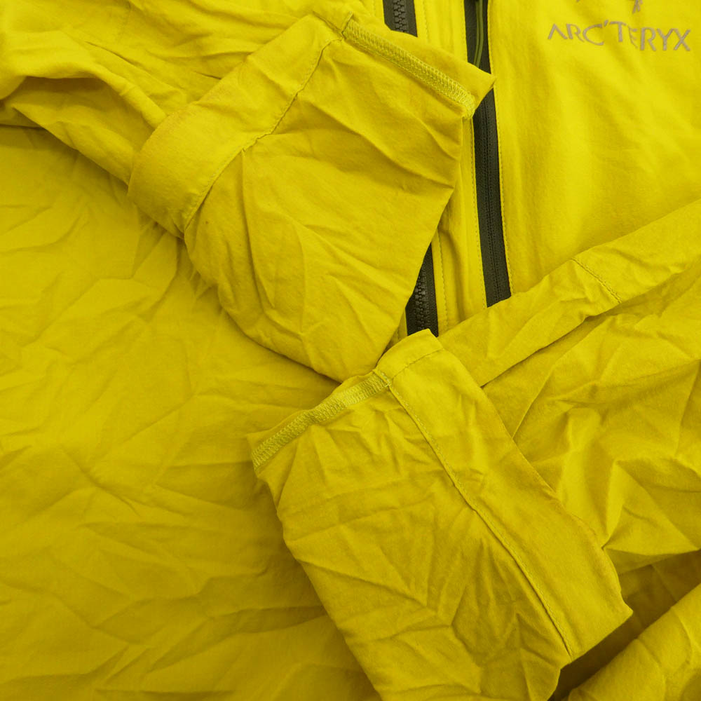 ARC'TERYX アークテリクス 7742-50402-1110 サンウエストタグ ナイロン フーディー JKT ウィンドシェル ジャケット イエロー系 Unisex【中古】