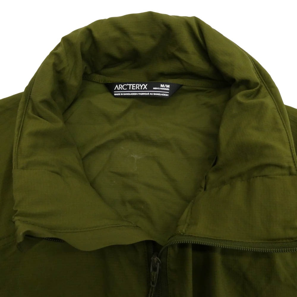 ARC'TERYX アークテリクス 18917-115769 NODIN JACKET ナイロン ジャケット モスグリーン系 M【中古】