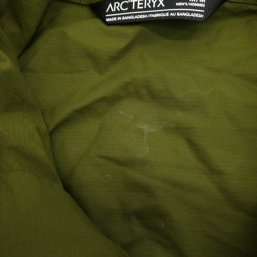 ARC'TERYX アークテリクス 18917-115769 NODIN JACKET ナイロン ジャケット モスグリーン系 M【中古】