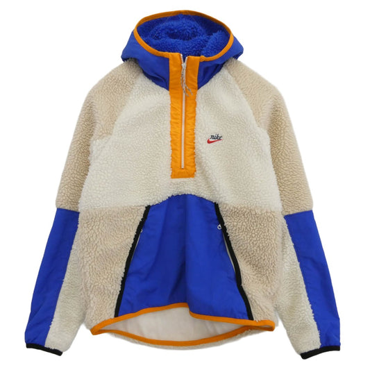 NIKE ナイキ BV3766-133 Sportswear Jacket Sail Royal スポーツウェア セイル ロイヤル フリース ジャケット マルチカラー系 S【中古】