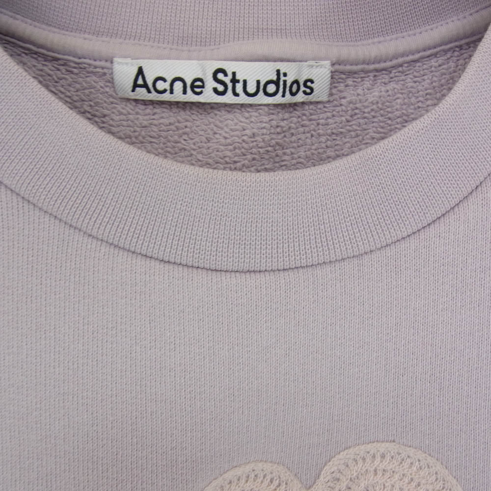 ACNE STUDIOS アクネストゥディオズ BI0172 Bubble Logo Sweatshirt