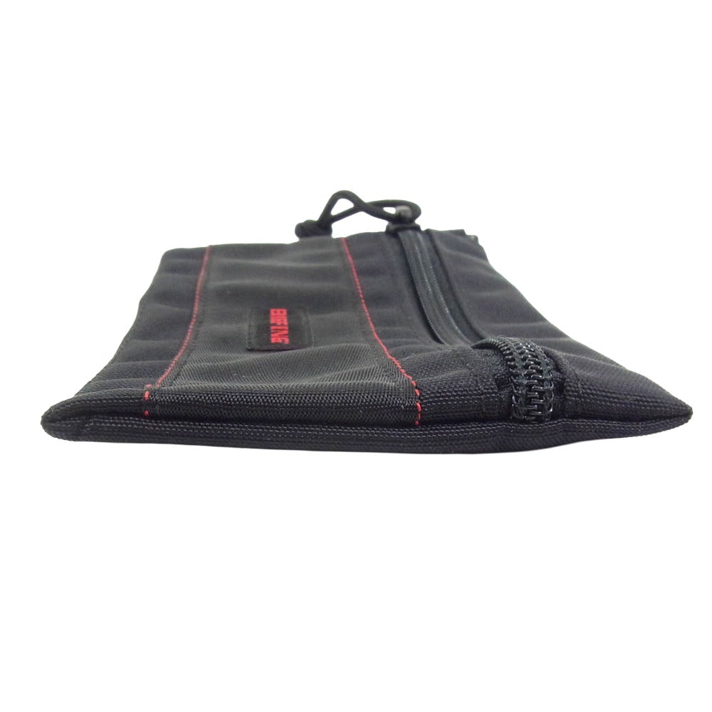 BRIEFING ブリーフィング FLAT POUCH S MW GENII フラット ポーチ ブラック系【中古】