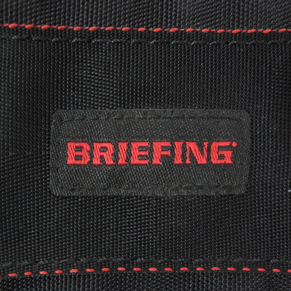 BRIEFING ブリーフィング FLAT POUCH S MW GENII フラット ポーチ ブラック系【中古】