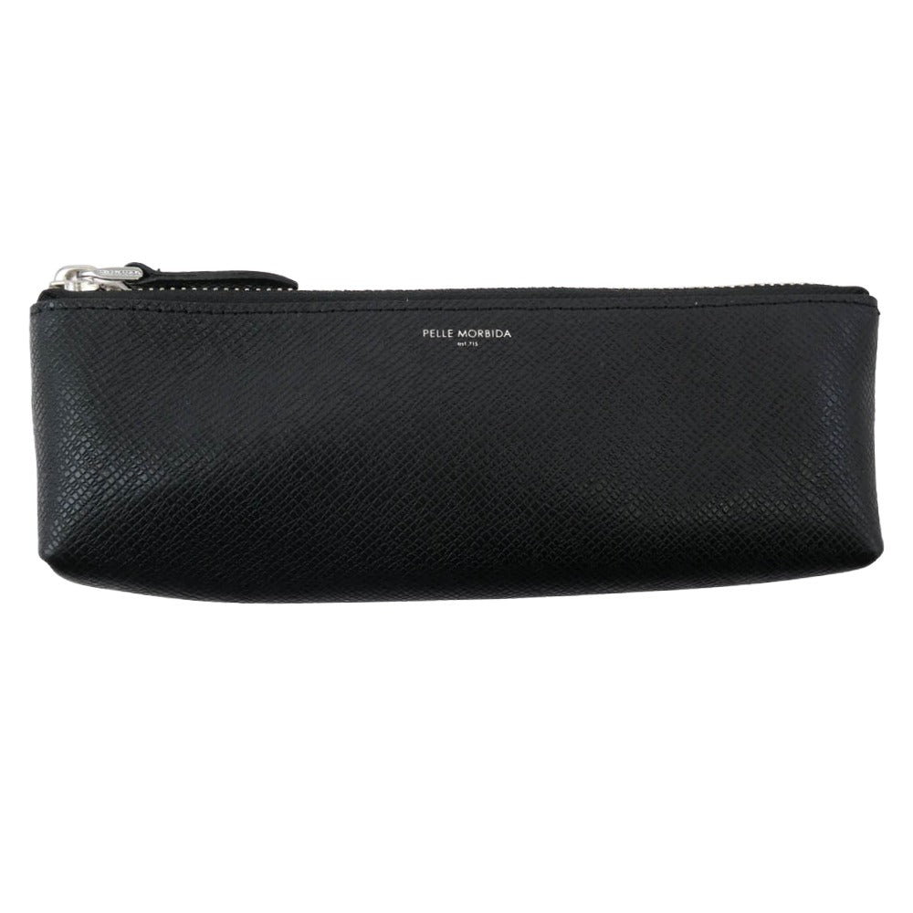 PELLE MORBIDA ペッレモルビダ BAAC005 Barca バルカ レザー ペンケース ブラック系【中古】