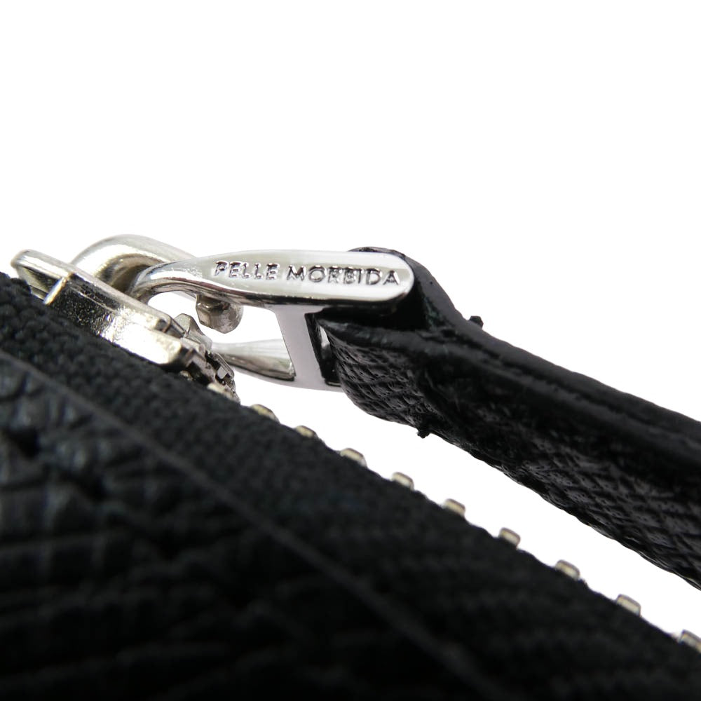 PELLE MORBIDA ペッレモルビダ BAAC005 Barca バルカ レザー ペンケース ブラック系【中古】