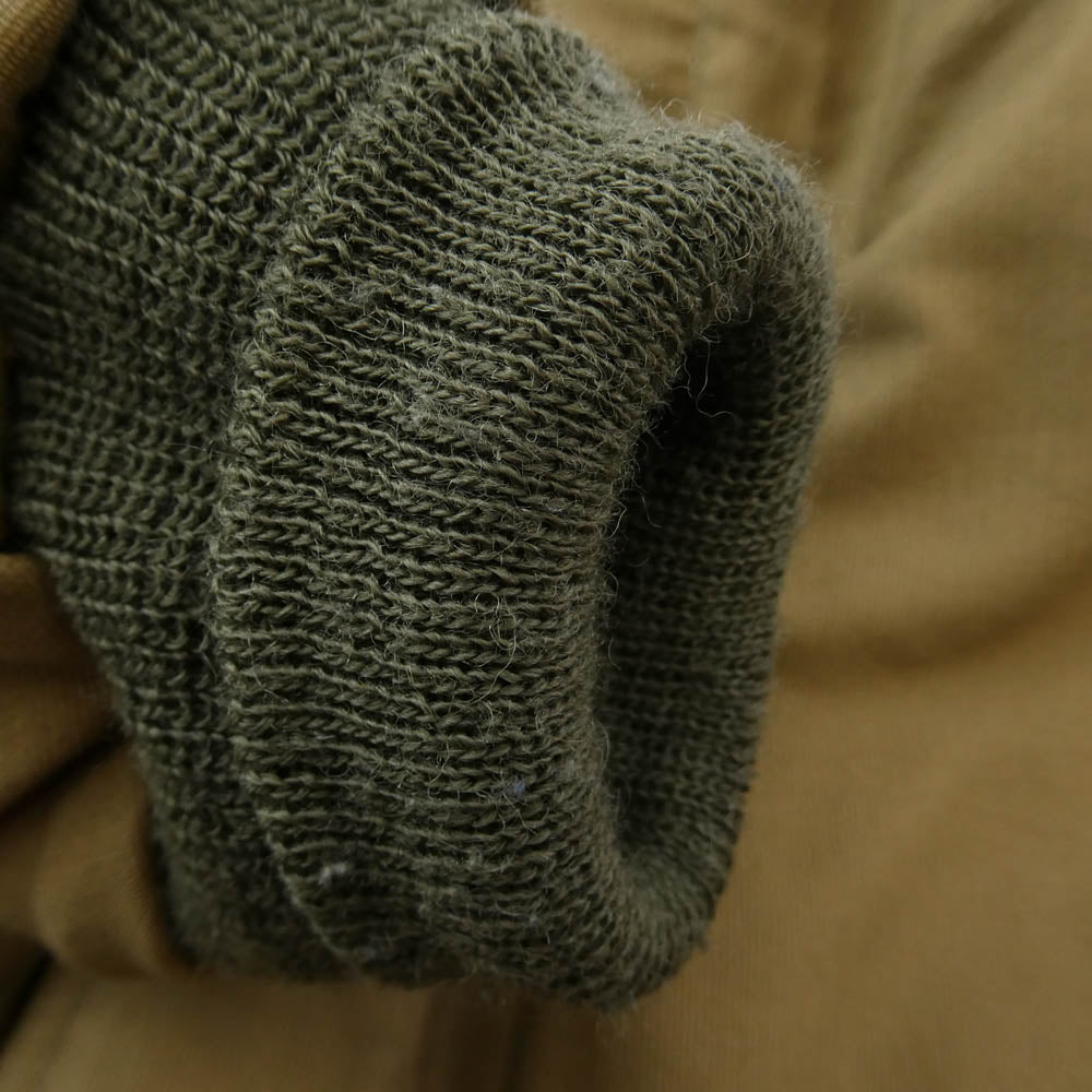 Buzz Rickson's バズリクソンズ BR12031 Type N-1 KHAKI NAVY DEPARTMENT 40s Model デッキジャケット ミリタリー ジャケット ブラウン系 S【中古】