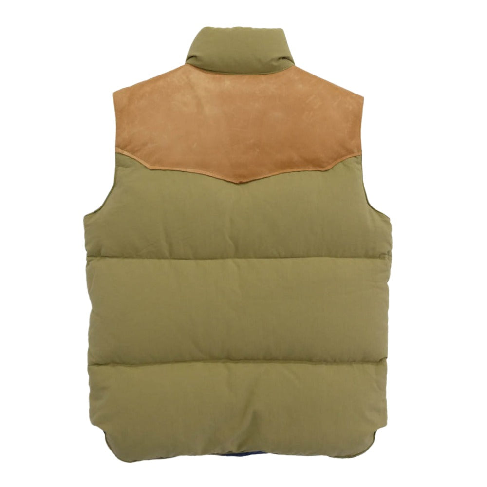 美Used品 ダブルワークス ダウンベスト L WAREHOUSE ウエアハウス DUBBLE WORKS ダブルワークス ダウン ベスト