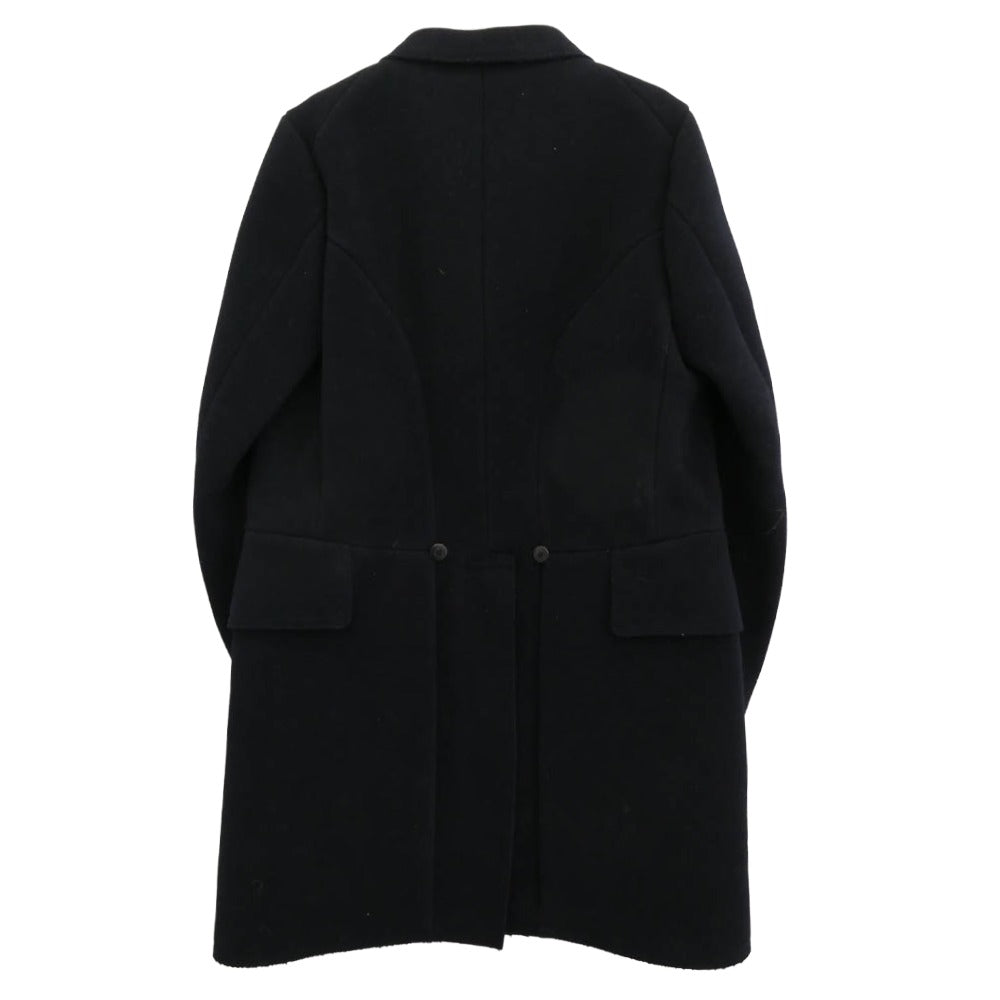 VISVIM ビズビム 15AW 0115205013023 MORNING COAT WINDSTOPPER ウール リネン ウィンドストッパー モーニングコート ブラック系 2【中古】