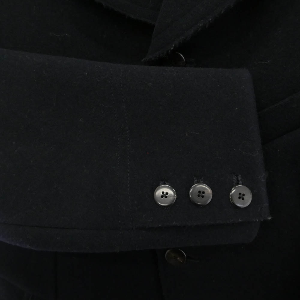 VISVIM ビズビム 15AW 0115205013023 MORNING COAT WINDSTOPPER ウール リネン ウィンドストッパー モーニングコート ブラック系 2【中古】