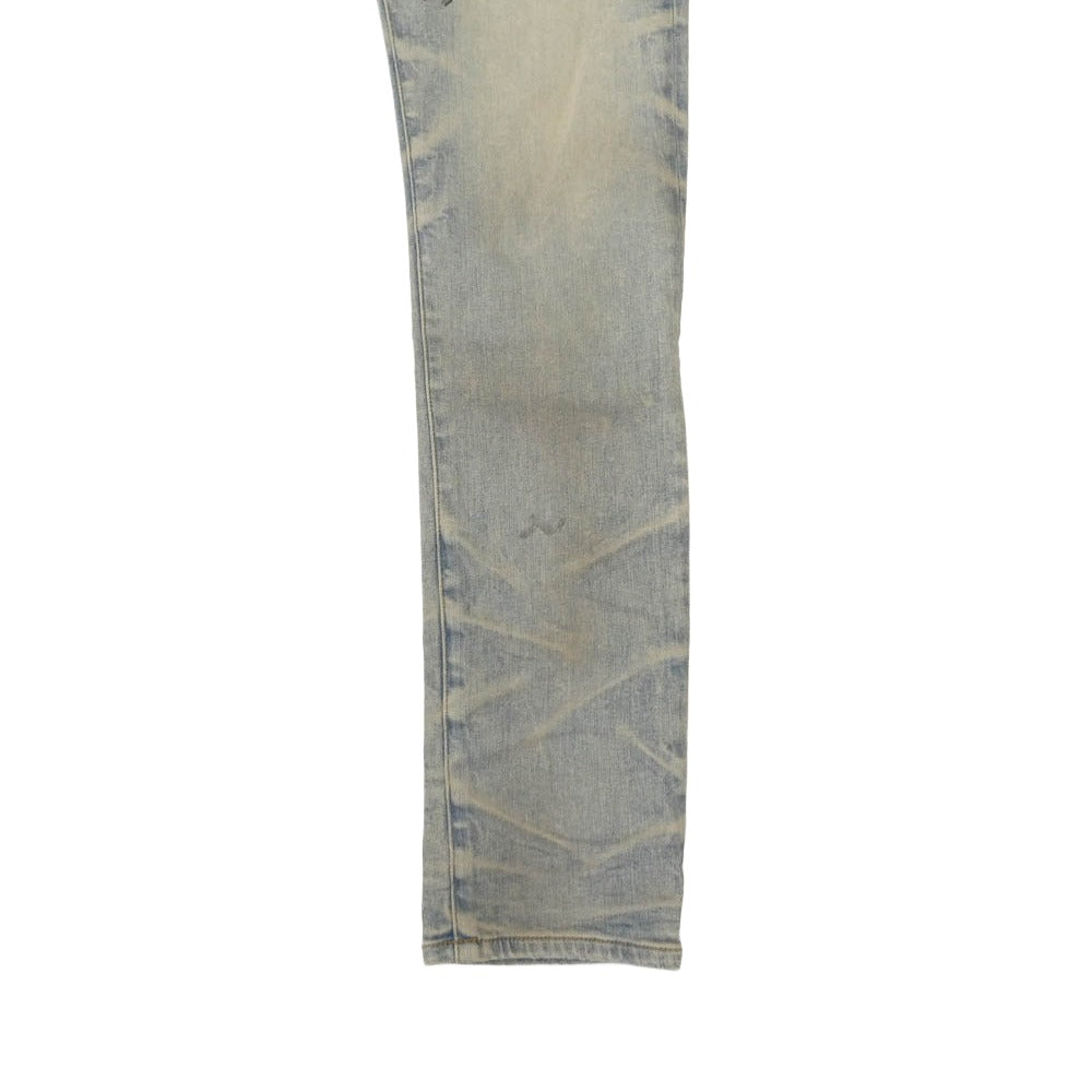 AMIRI アミリ AMDNSY1159 STACK JEAN ダメージ加工 デニムパンツ インディゴブルー系 32【中古】