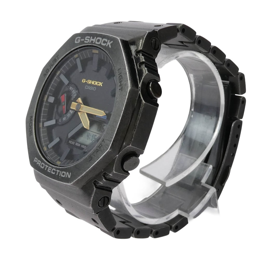 G-SHOCK ジーショック GM-B2100VF-1AJR x PORTER 40th Anniversary Collection Bag Set 40周年記念コラボ ポーター コレクションバッグセット 時計 ブラック系【美品】【中古】