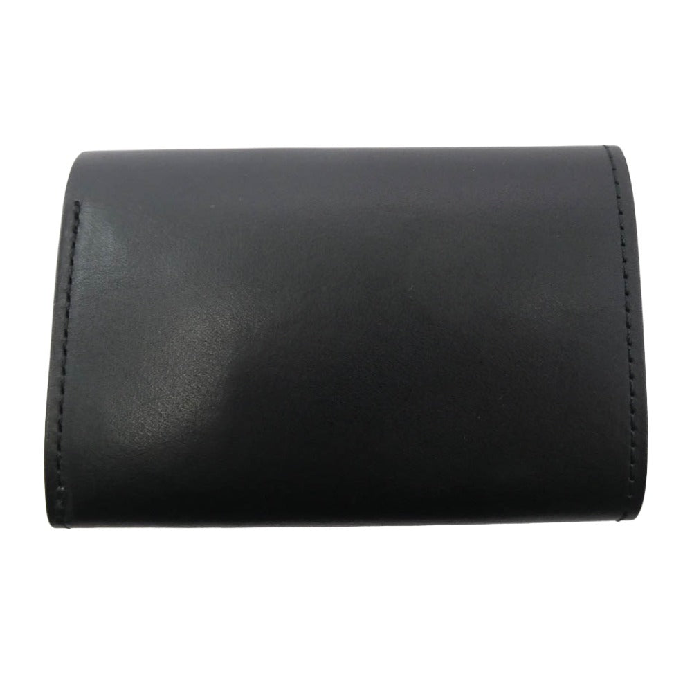 エムピウ straccio superiore ストラッチョ スペリオーレ コンパクト 財布 ブラック系【中古】