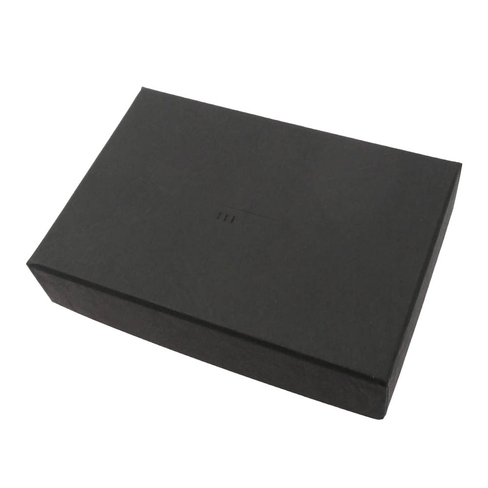 エムピウ straccio superiore ストラッチョ スペリオーレ コンパクト 財布 ブラック系【中古】