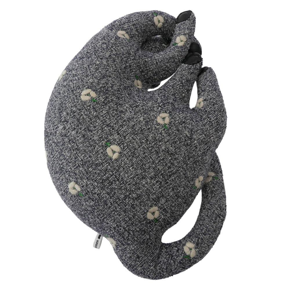 mina perhonen ミナペルホネン necco cushion ねっこ ネコ レザー切替