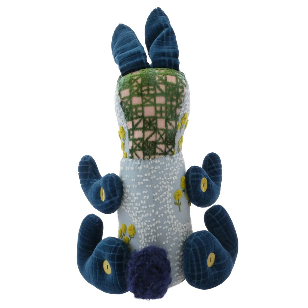 mina perhonen ミナペルホネン Nathalie L?t? ナタリーレテ POM PON ポンポンうさぎ クッション マルチカラー系【中古】