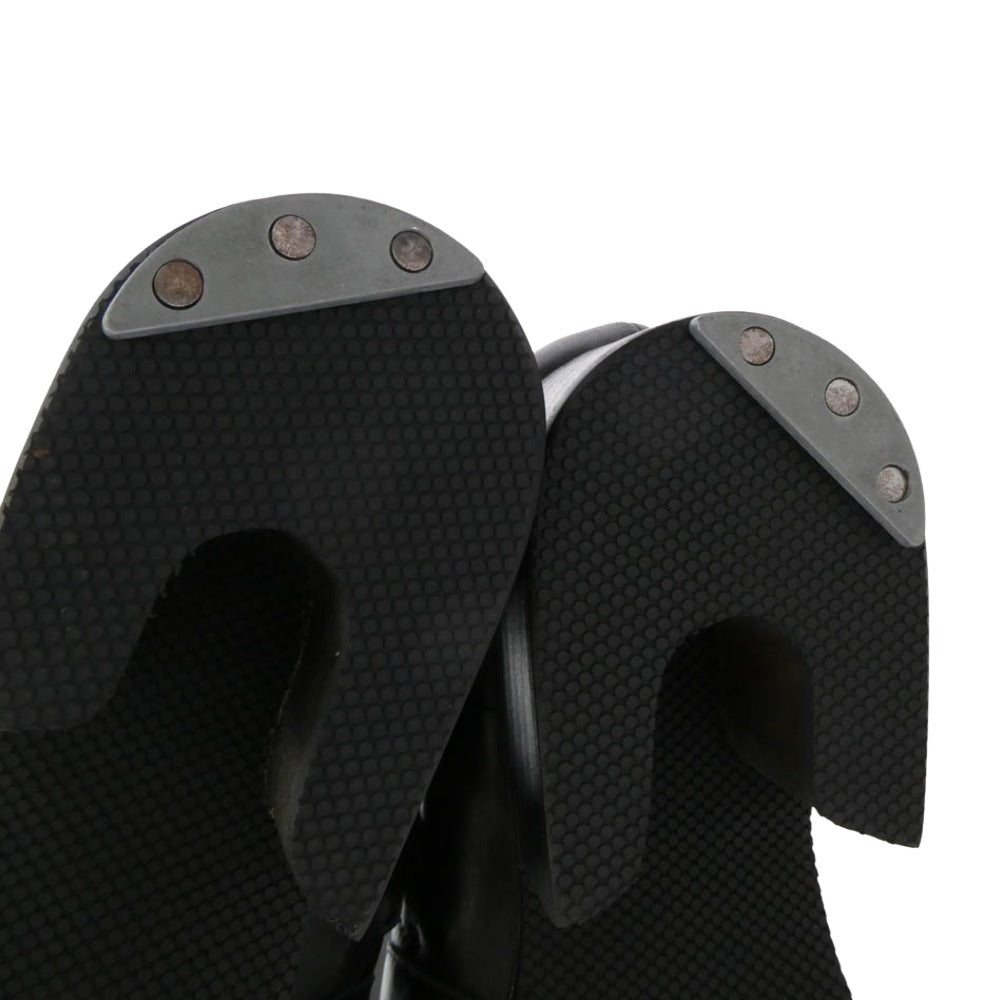 ヒロムタカハラ 99110015 SIDE ZIP BOOT サイドジップ ブーツ ブラック系 41【極上美品】【中古】