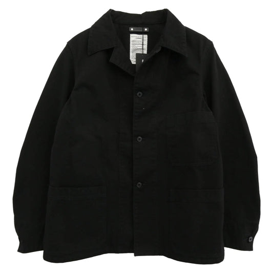 MINEDENIM マインデニム 2509-8001-99-022 V.Slub Chino Engineer JKT スラブチノ エンジニア ジャケット ブラック系 2【美品】【中古】