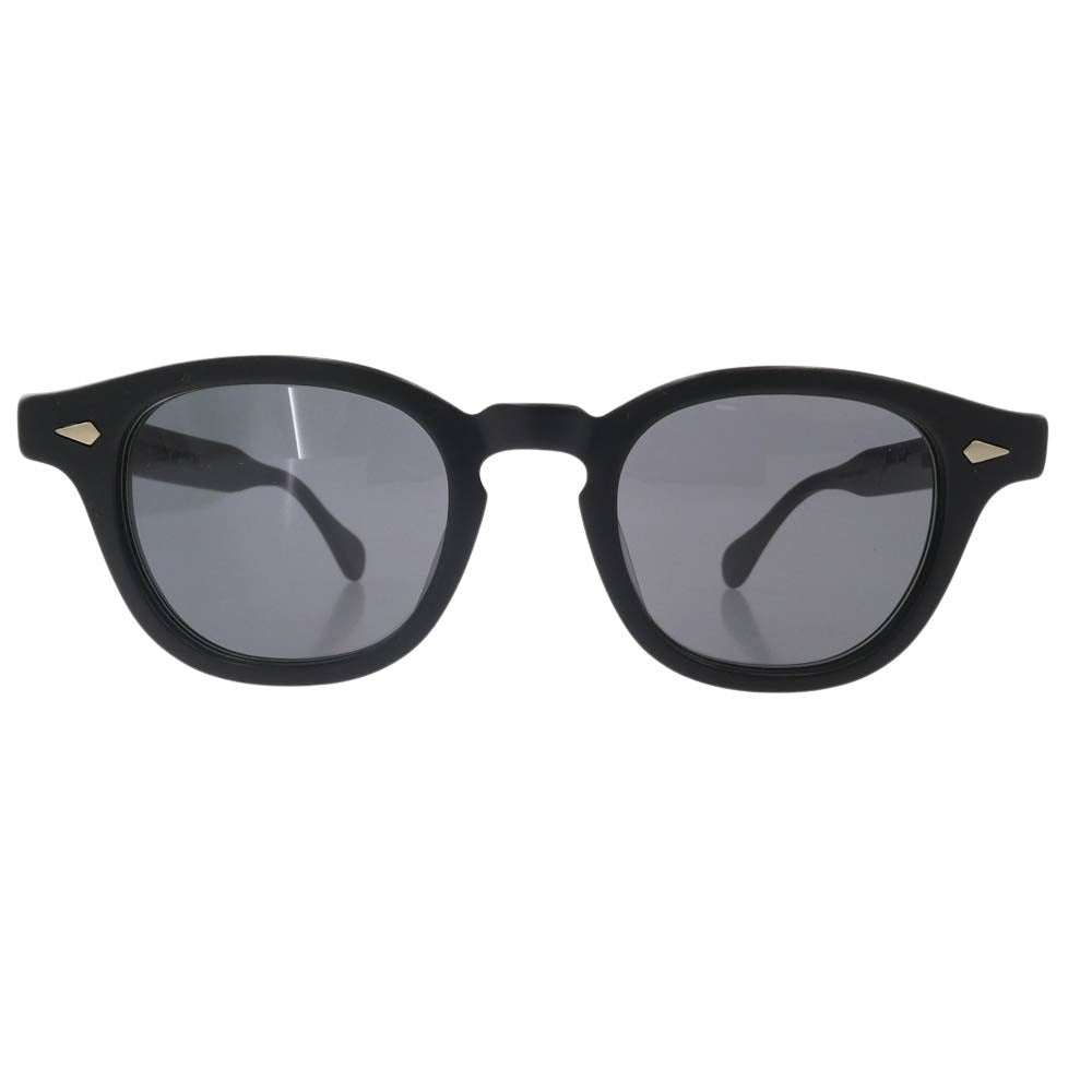 WACKO MARIA ワコマリア TART-WM-EW09 JULIUS TART OPTICAL ジュリアスタートオプティカル GLASSES ボストン サングラス フレーム：ブラック系　レンズ：ブラック系【美品】【中古】