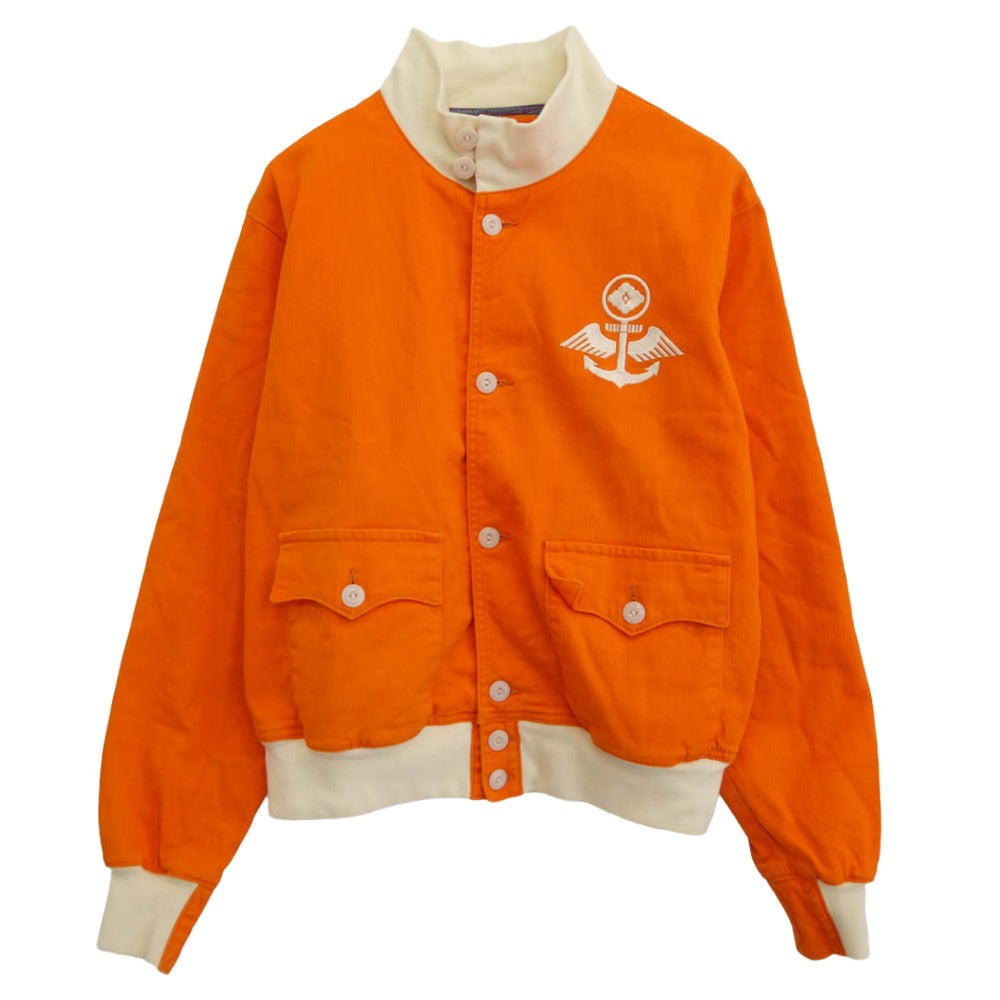 EVISU エヴィス YAMANE タンカース ジャケット オレンジ系 40【中古】