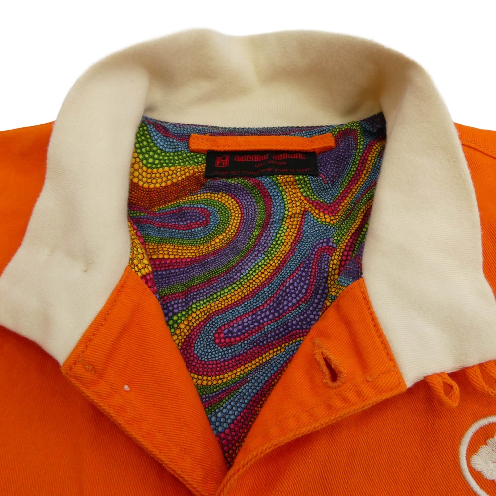 EVISU エヴィス YAMANE タンカース ジャケット オレンジ系 40【中古】