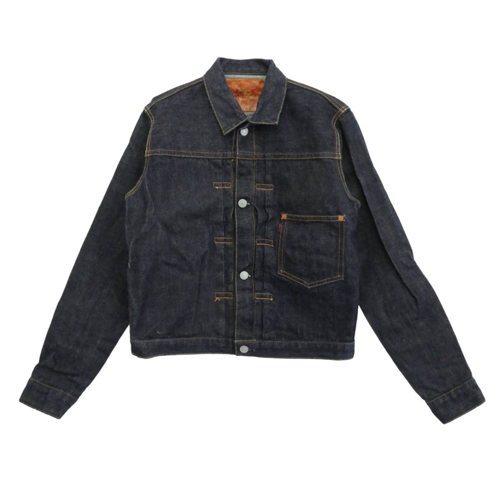 EVISU エヴィス No.2 1st デニム ジャケット インディゴブルー系 38【美品】【中古】