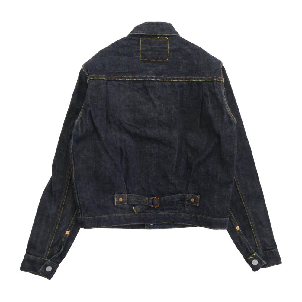 EVISU エヴィス No.2 1st デニム ジャケット インディゴブルー系 38【美品】【中古】
