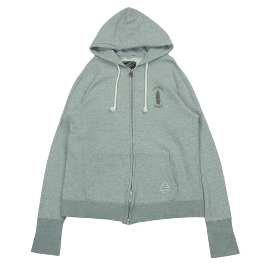 CRIMIE クライミー ジップ パーカー コットン 日本製 グレー系 L【中古】