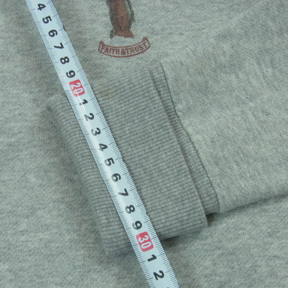CRIMIE クライミー ジップ パーカー コットン 日本製 グレー系 L【中古】