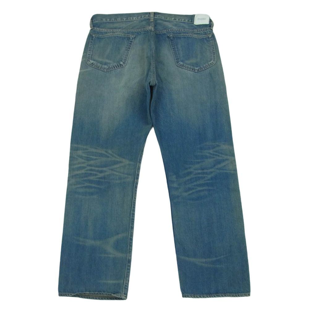 RADIALL ラディアル RAD-DNM-PT009 デニム パンツ コットン 日本製 インディゴブルー系 34【中古】