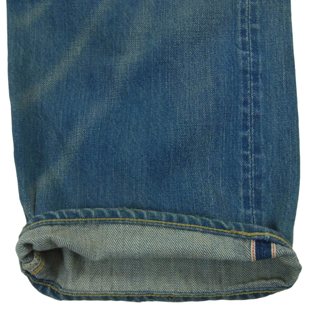 RADIALL ラディアル RAD-DNM-PT009 デニム パンツ コットン 日本製 インディゴブルー系 34【中古】