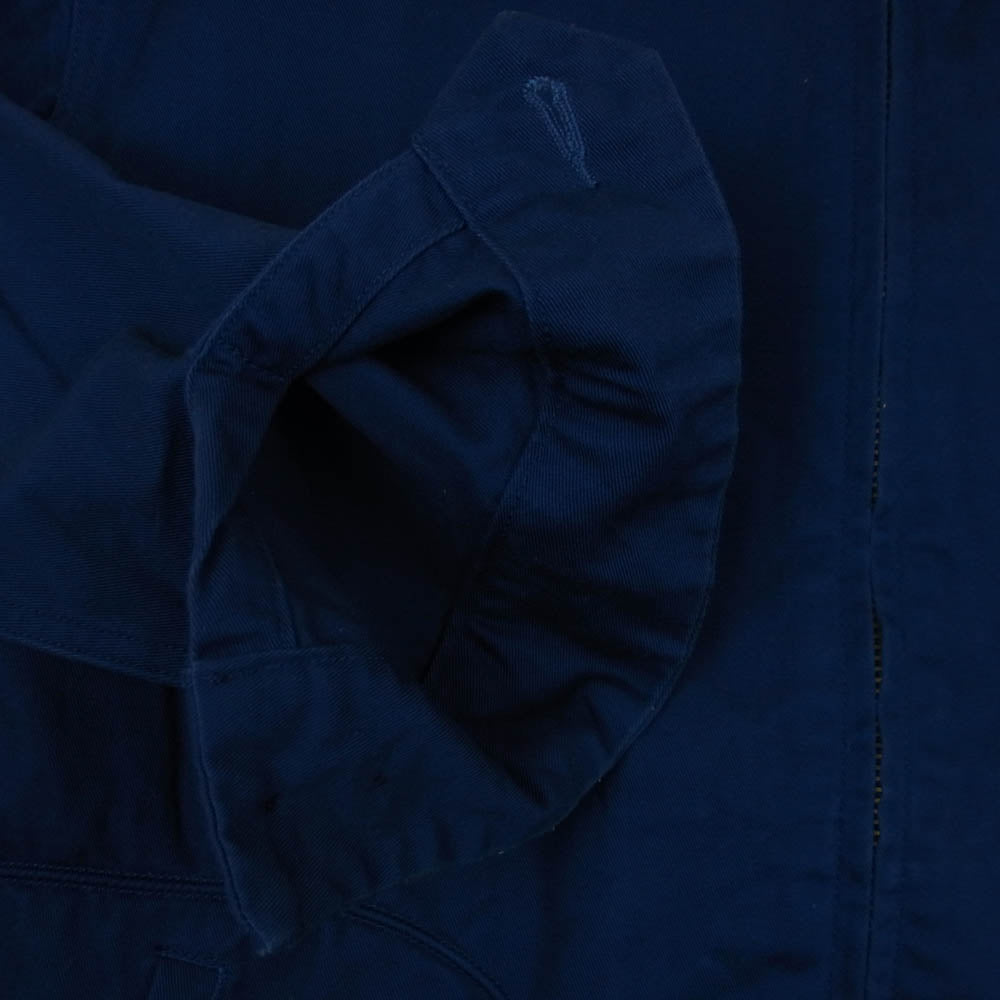 RADIALL ラディアル RAD-17SS-JK002 SUPPLY WORK JKT ワーク ジャケット コットン 日本製 ネイビー系 L【中古】