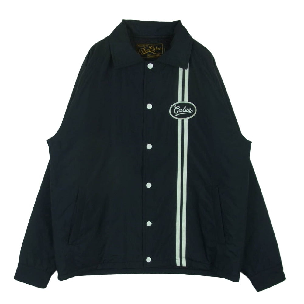 CALEE キャリー RACING COACH JACKET レーシング コーチ 中綿 ジャケット 日本製 ダークネイビー系 XL【中古】