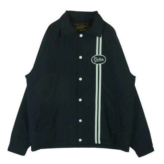 CALEE キャリー RACING COACH JACKET レーシング コーチ 中綿 ジャケット 日本製 ダークネイビー系 XL【中古】