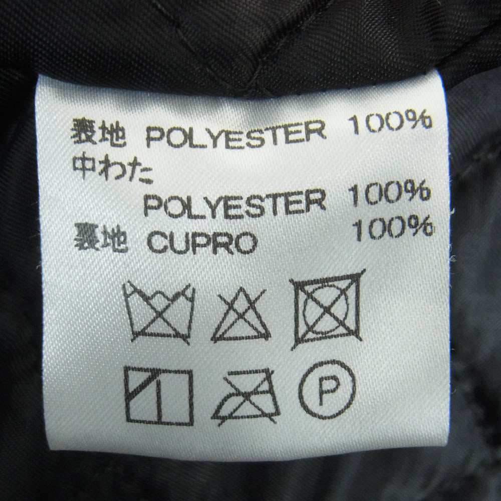 CALEE キャリー RACING COACH JACKET レーシング コーチ 中綿 ジャケット 日本製 ダークネイビー系 XL【中古】