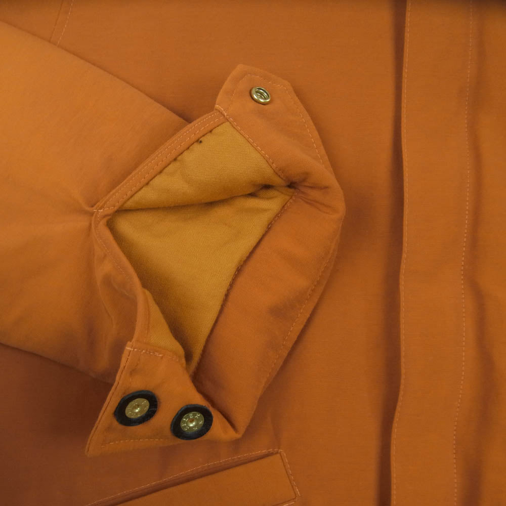 CALEE キャリー CL-16AW004 60/40 CLOTH COACH JACKET クロッチ コーチ 中綿 ジャケット オレンジ系 Orange L【美品】【中古】